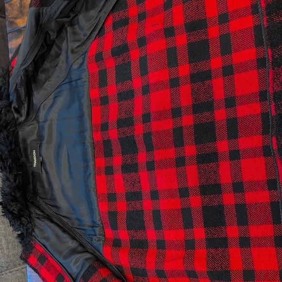 Thakoon Buffalo Plaid Cape Back Jacket - Picture 10 of 14